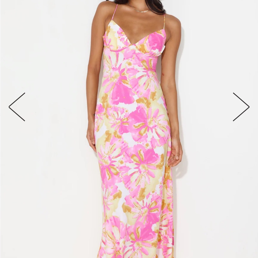 Hello Molly Outback Party Maxi Dress Pink